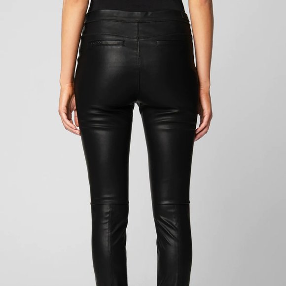 BLANK NYC Black Pussy cat Vegan Leather Leggings - Picture 4 of 12